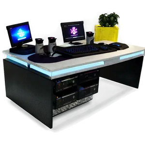 Gamer's Paradise Desk PNG Qrl17 PNG