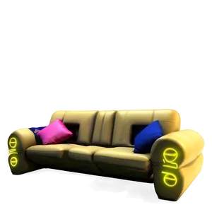 Gaming Comfort Couch Png 05252024 PNG image
