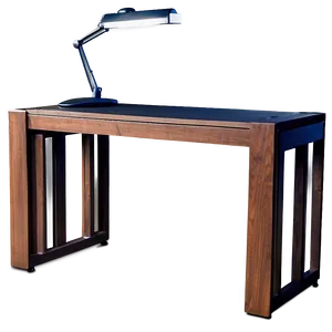 Gaming Desk With Drawers PNG Mqe