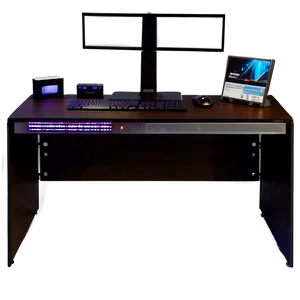 Gaming Desk With Hutch PNG 88
