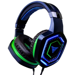 Gaming Headphones Led PNG Lrn