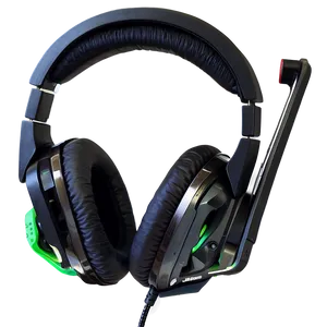 Gaming Headphones With Detachable Mic PNG 06122024 PNG