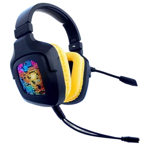 Gaming Headphones With Sound Isolation PNG 06122024 PNG