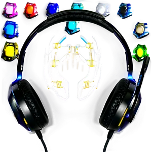 Gaming Headset With Led Lights Png Nqx79 PNG image