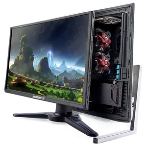 Gaming Monitor For Consoles PNG 06212024