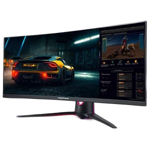 Gaming Monitor With Hdr10 PNG Rkg36 PNG