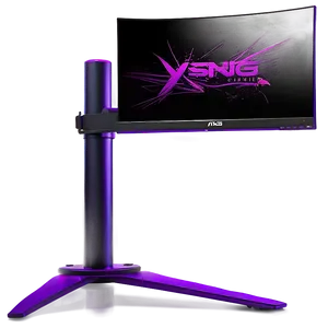 Gaming Monitor With Stand PNG 06212024