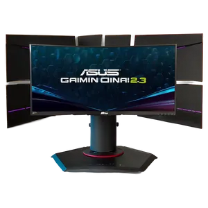 Gaming Monitor With Stand PNG Bde82 PNG