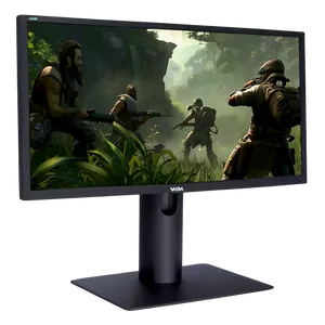 Gaming Monitor With Vesa Mount PNG Pma PNG