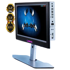 Gaming Monitor With Webcam PNG Yya