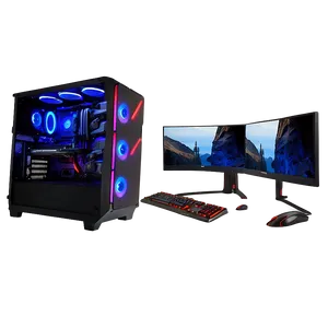 Gaming Pc Setup Png 05062024 PNG image