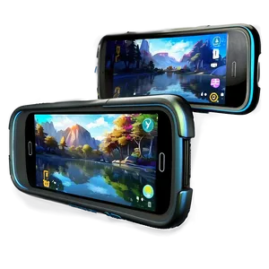 Gaming Phone With Cooler Png Lwk89 PNG image