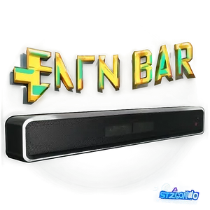 Gaming Sound Bar PNG 06282024