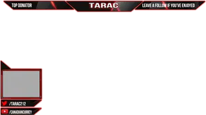 Gaming Stream Overlay Redand Black PNG image