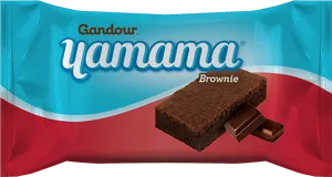 Gandour Yamama Brownie Packaging PNG