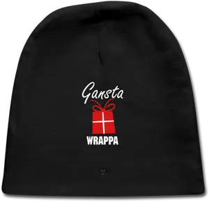 Gangsta Wrappa Beanie Hat PNG image