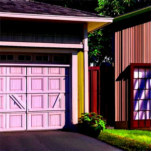 Garage Exterior Makeover Png Xix PNG image