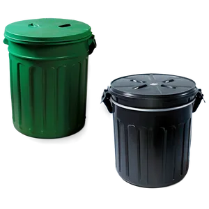 Garbage Sorting Bins Png 05242024 PNG image