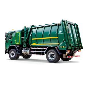Garbage Truck In Action PNG Rke57 PNG