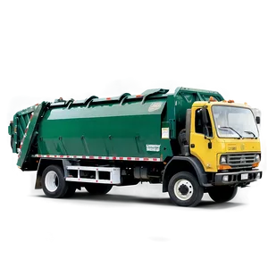 Garbage Truck In City PNG 91
