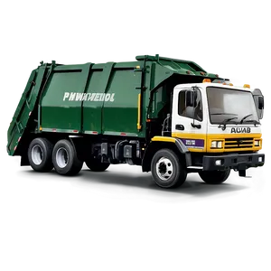 Garbage Truck In Rain Png 77 PNG image