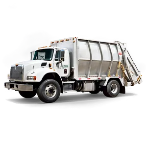 Garbage Truck Loading Trash PNG Unk80 PNG