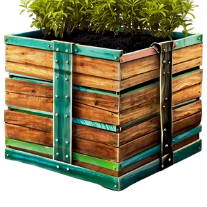 Garden Box Planter PNG 62