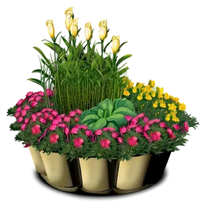 Garden Flower Bed Png 45 PNG image