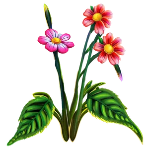 Garden Flower Motif Png 06262024 PNG image