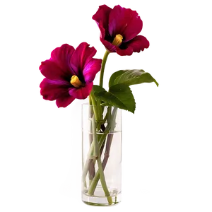 Garden Flowers In Vase PNG 68