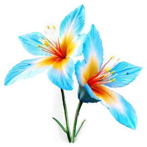 "garden Gems: Rare Flower PNG" C