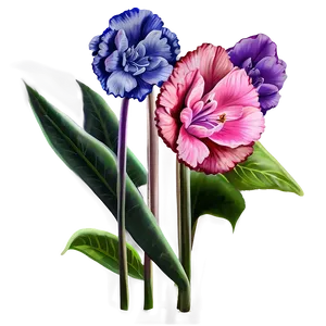 "garden Gems: Rare Flower PNG" D