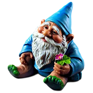 Garden Gnome With Frog PNG Lyr89 PNG