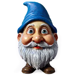 Garden Gnome With Hat PNG 06132024 PNG