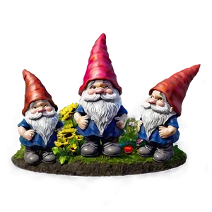 Garden Gnome With Hat PNG Vmd95 PNG