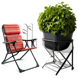 Garden Lawn Chair PNG Drc75 PNG