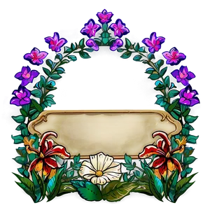 Garden Name Plate PNG Lvr