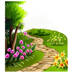 Garden Path PNG 86