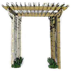 Garden Pergola Ideas Png Omn PNG image