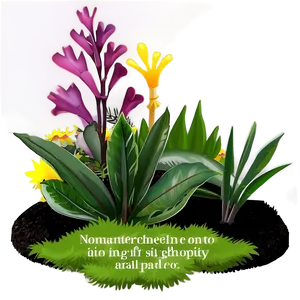 Garden Plants Png Ajk PNG image