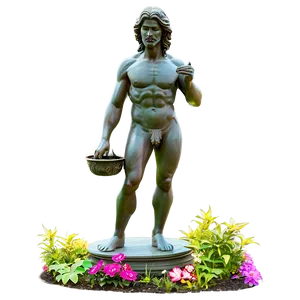 Garden Statue PNG 05242024
