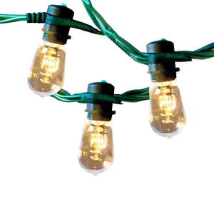 Garden String Lights Png 05252024 PNG image