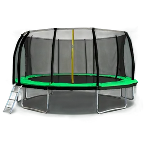 Garden Trampoline With Enclosure PNG 40
