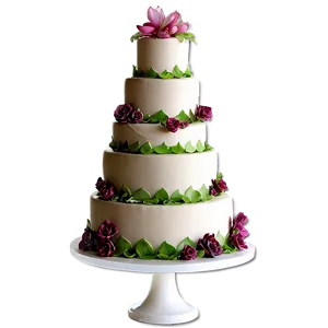 Garden Wedding Cake PNG Ord91 PNG