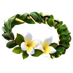 Gardenia Hawaiian Lei PNG Rkg85 PNG