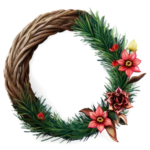 Garland Wreath Png 05232024 PNG image