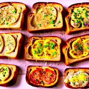 Garlic Bread Toast PNG 48