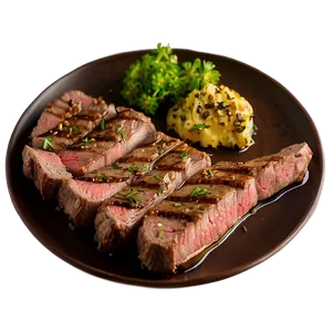 Garlic Butter Steak Png Spk58 PNG image