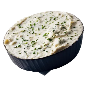 Garlic Herb Cream Cheese Png Xlm PNG image