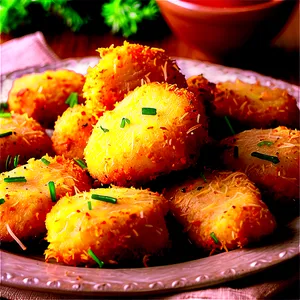 Garlic Parmesan Chicken Nuggets PNG Bio33 PNG